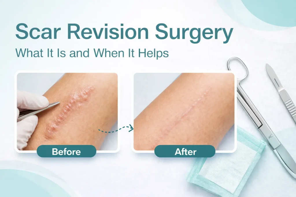 scar revision surgery aakar dermatology